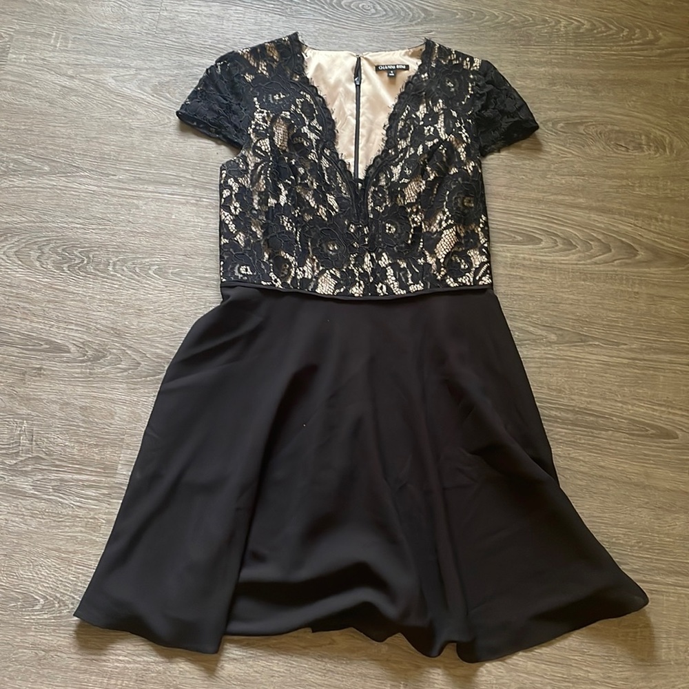 Gianni Bini Black Lacey Dress